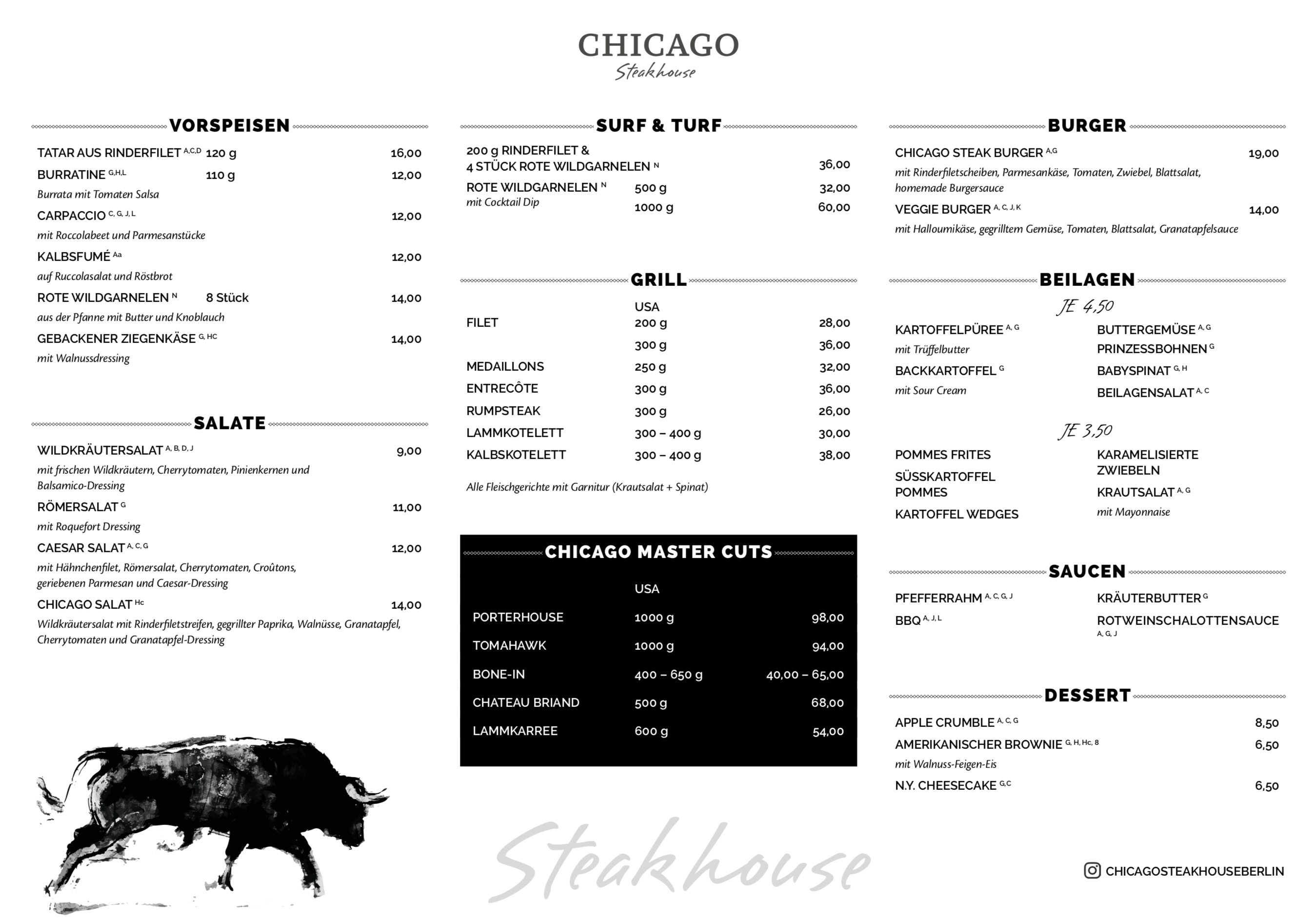 Chicago Steakhouse am Wittenbergplatz am Wittenbergplatz